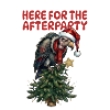 Afterparty Geier am Weihnachtsbaum