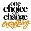Golden Everything-Schrift auf Schwarz