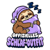 Offizielles Schlaf-Outfit - Faultier
