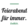 Feierabend für immer – endlich Rente