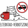 Elterntaxi Verbotszone Lustig Eule Spruch