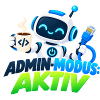 Admin-Modus Aktiv: Roboter mit Kaffee
