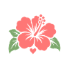 Hawaii-Hibiskusherz