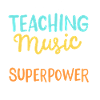 Musiklehrer Superpower Spruch