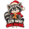 Unschuldiger Waschbär