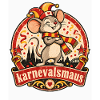 Karnevalsmaus Retro Jubel