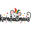 Karnevalsmaus Clownhut Design
