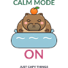Calm Mode Capy Bath