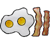 Sunny Side Egg & Bacon Strips