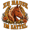 Zu Hause im Sattel