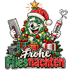 Frohe Fliesnachten Fliesenleger Weihnachtsgeschenk