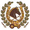Pferdehof Wappen Hufeisen – personalisierbar
