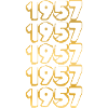 gold 1957