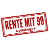 Rente mit 99 Satire Stempel