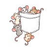 Verspielte Mäuse
