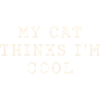 Meine Katze findet mich cool