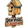 Dein Vogel ist ausgeflogen - Holzvogelhaus
