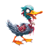 Zombie Stockente