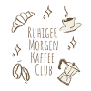 Ruhiger Morgen Kaffee Club