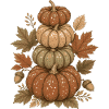 Herbst-Pumpkin-Turm