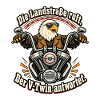 Cruiser Fahrer V-Twin Motorrad Roadtrip