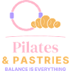Pilates- und Gebäcklehrer – lustiger Pilates-Lehrer