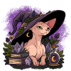 Mystic Cat Witch Sphinx