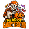 Head of Candy Testing Halloween