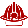 Feuerwehrhelm rot Retter Geschenk Feuerwehr 