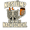 Halloween Nachtschicht Skelett