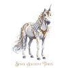 Magisches mystisches Einhorn 