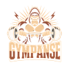 Gympanse Gewichtheber Bodybuilding