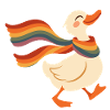 Rainbow Duck Pride