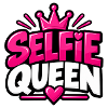 Selfie Queen – Mädchen & Frauen Statement