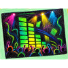 Bunte Disco-Vibes