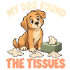 Der Hund fand die Taschentücher