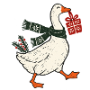 Weihnachtsgans Gans Weihnachten Wichtelgeschenk
