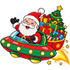 Weihnachtsmann im UFO