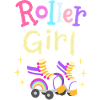 Roller Skating Girl
