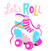 Roller Skating Spruch Humor