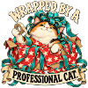 Katze im Geschenkpapier