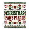 Christmas Paws Parade Pattern