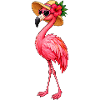 Flamingo Sommerhut Flair