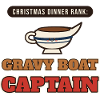 Weihnachtsessen-Rang: Gravy Boat Kapitän