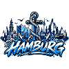 Hamburg Hafenanker Skyline