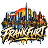 Frankfurt Graffiti Skyline