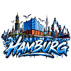 Hamburg Skyline Graffiti