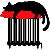 gatto_nero_dorme_sul_termosifone