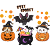 kleine Monster Halloween sweet
