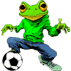 Fussball Frosch